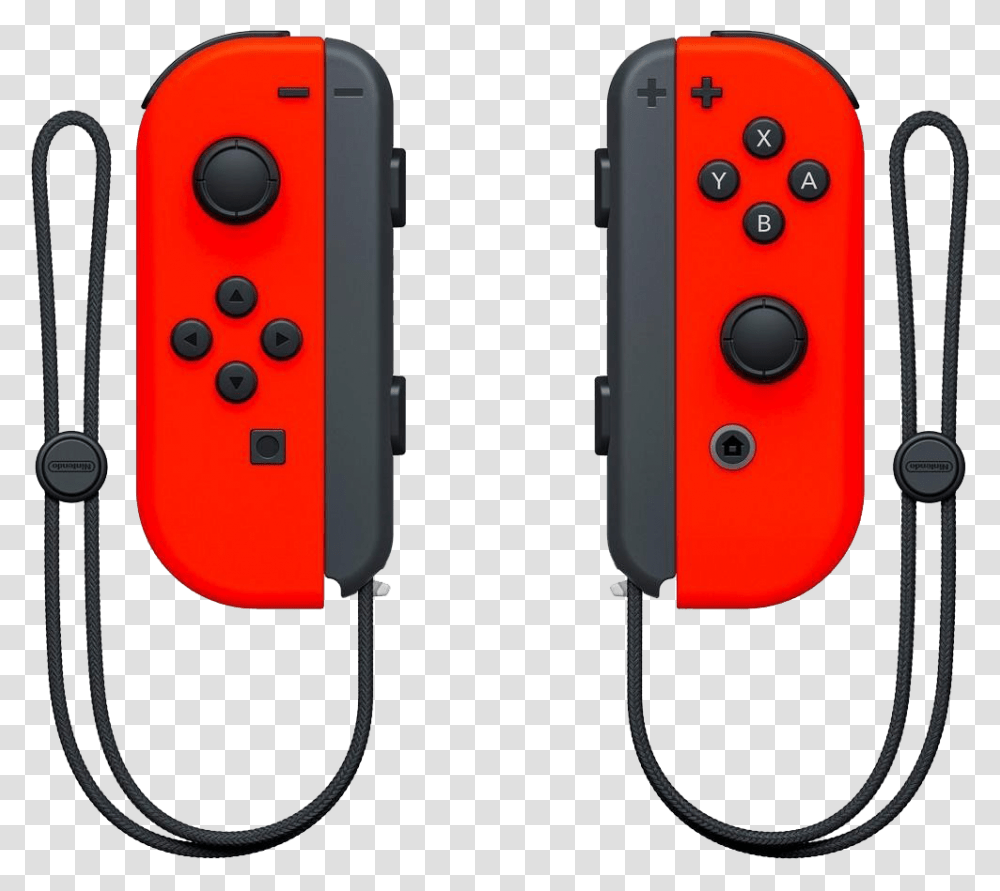 Joy Con Nintendo Switch Joy Con Neon Red, Electronics, Electrical Device, Tape Player, Adapter Transparent Png