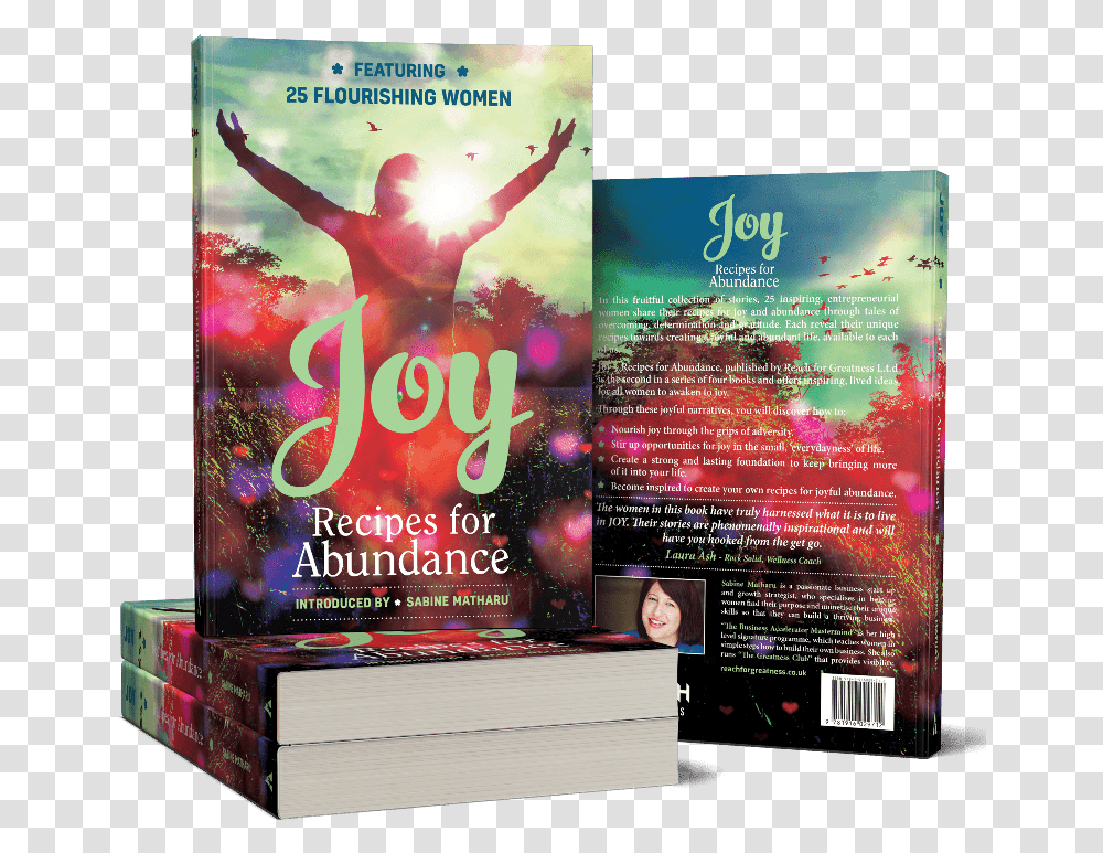 Joy Recipes For Abundance Book, Flyer, Poster, Paper, Advertisement Transparent Png