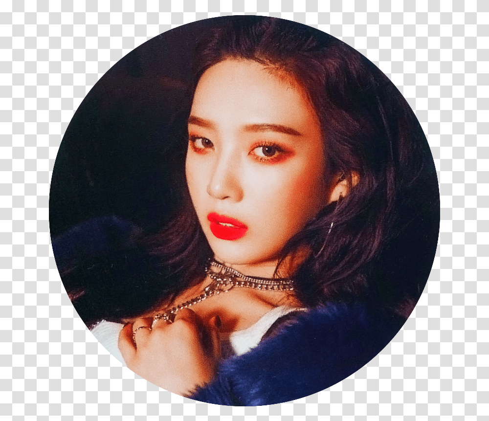 Joy Red Velvet Sticker, Face, Person, Human, Head Transparent Png