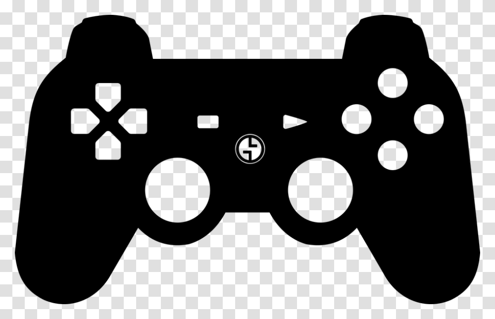Joystick Playstation Ps3 Video Game Video Game Controller Clipart, Gray, World Of Warcraft Transparent Png
