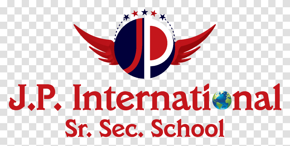 Jp International Sr Jp International School Rohtak Logo, Symbol, Trademark, Text, Label Transparent Png