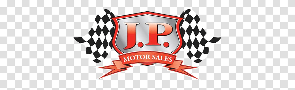 Jp Motors Used Car Dealer Ontario Race Flags, Armor, Logo, Symbol, Trademark Transparent Png