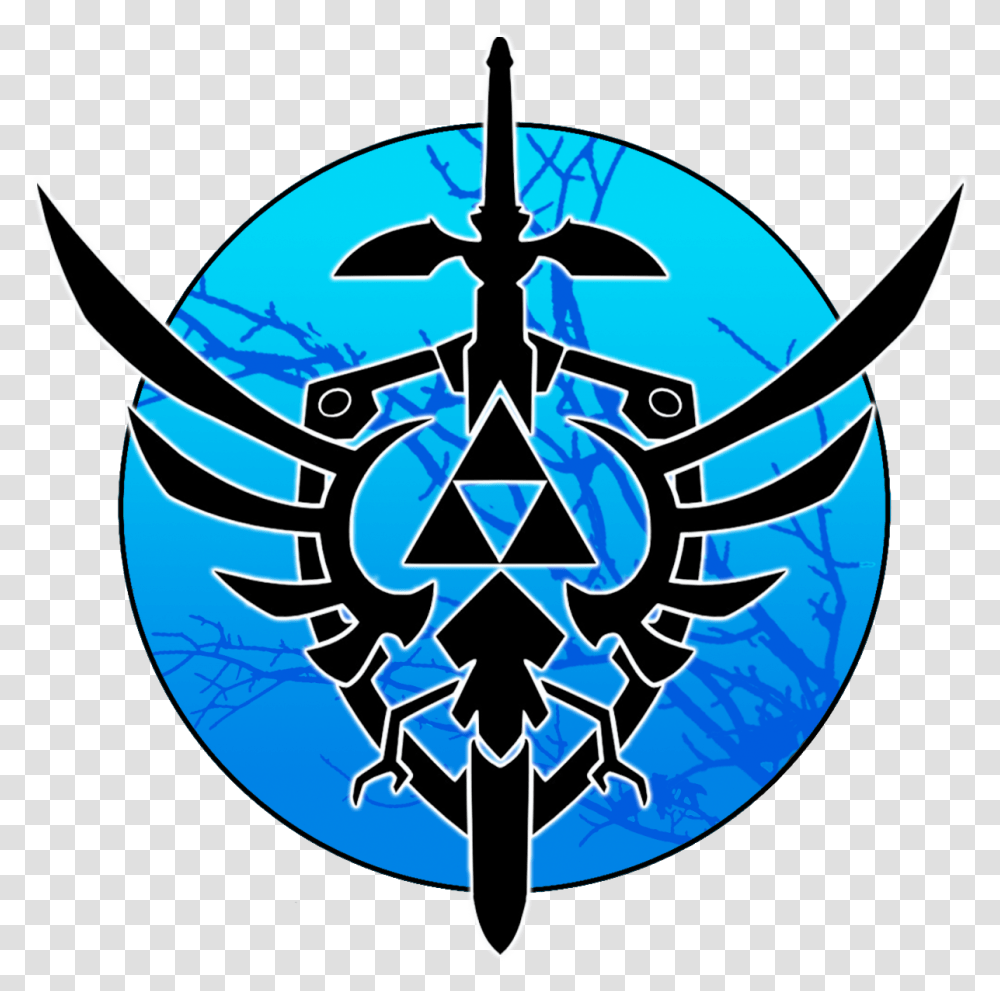 Jpg Black And White Library Triforce Willow Tree Designs Master Sword Designs Tattoo, Compass Math Transparent Png