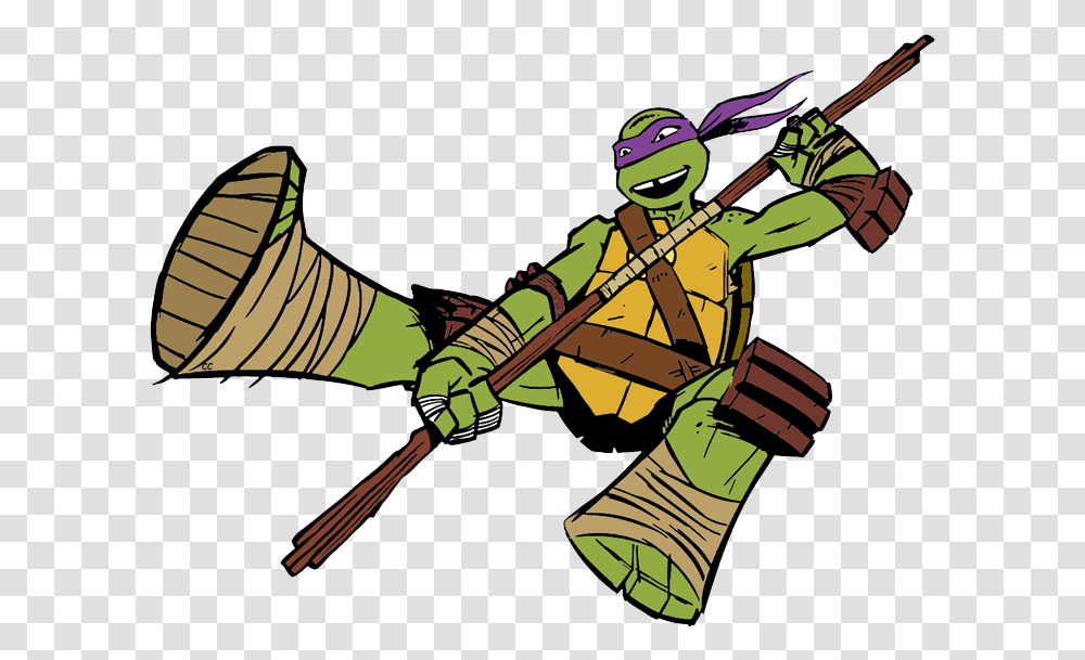 Jpg Free Turtles Clip Art Cartoon About Donatello Cartoon Ninja Turtles, Person, Helmet, Samurai Transparent Png