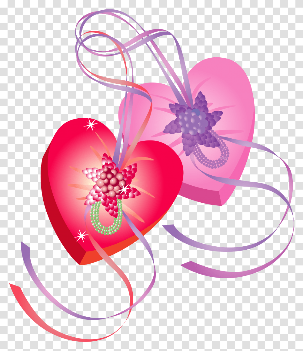 Jpg Freeuse Library Euclidean Clip Art Gift Heart, Plant, Flower, Blossom, Anther Transparent Png