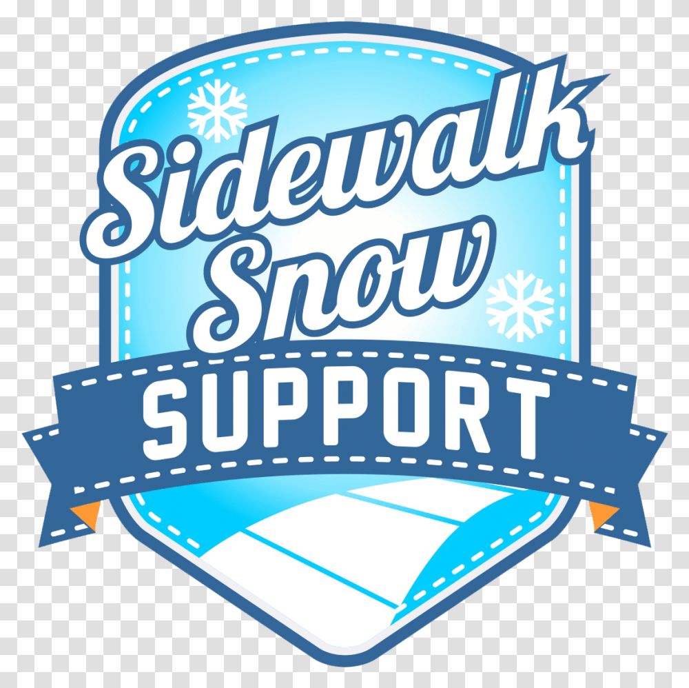 Jpg Of Badge Logo For Sidewalk Snow Support Pilot, Poster, Advertisement, Flyer, Paper Transparent Png