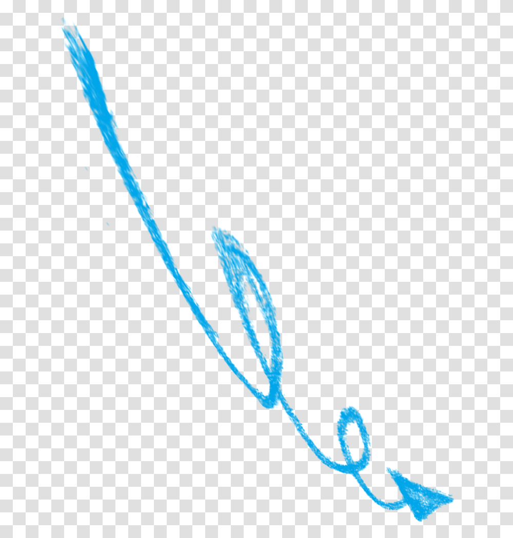 Jpg Royalty Free Blue Sidewalk Arrow To Pull The Free, Handwriting, Signature, Autograph Transparent Png