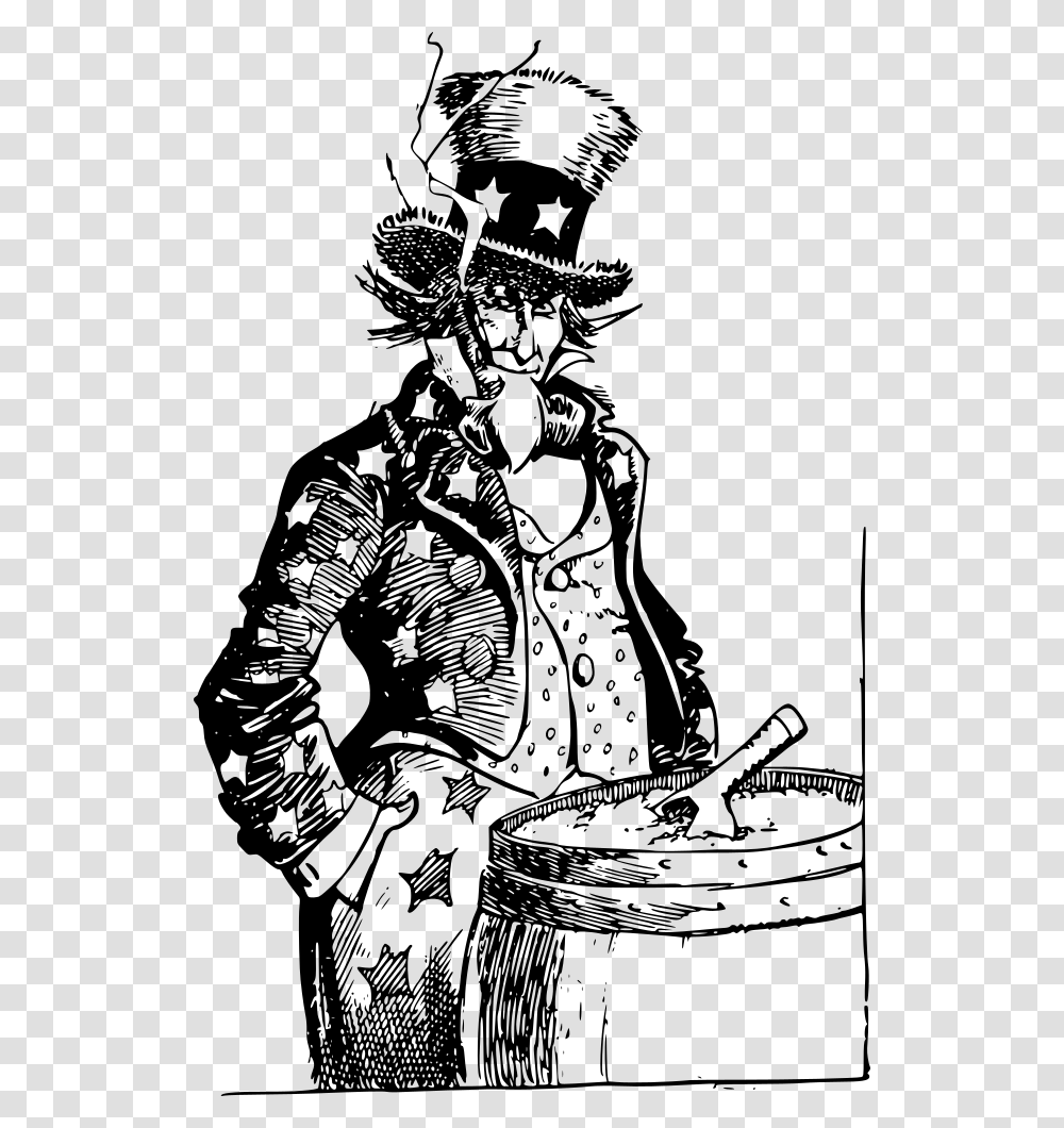 Jpg Royalty Free Free Uncle Sam Clipart Uncle Sam Evil, Gray, World Of Warcraft Transparent Png