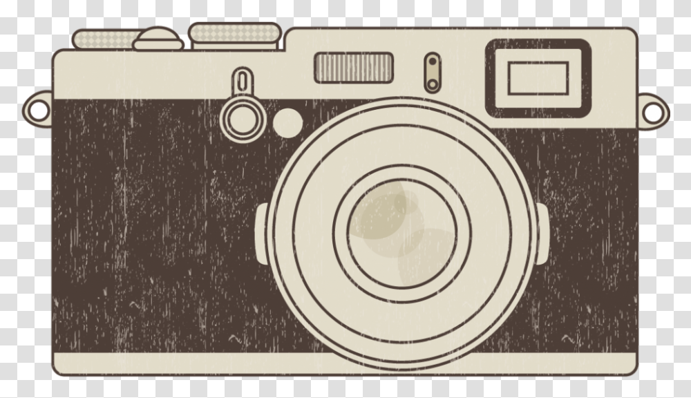 Jpg Stock Camera Drawing Clip Art Transprent Vintage Camera Clipart, Electronics, Digital Camera, Cooktop, Indoors Transparent Png