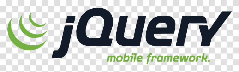 Jquery Logo Jquery Mobile Framework Javascript Jquery, Word, Trademark Transparent Png