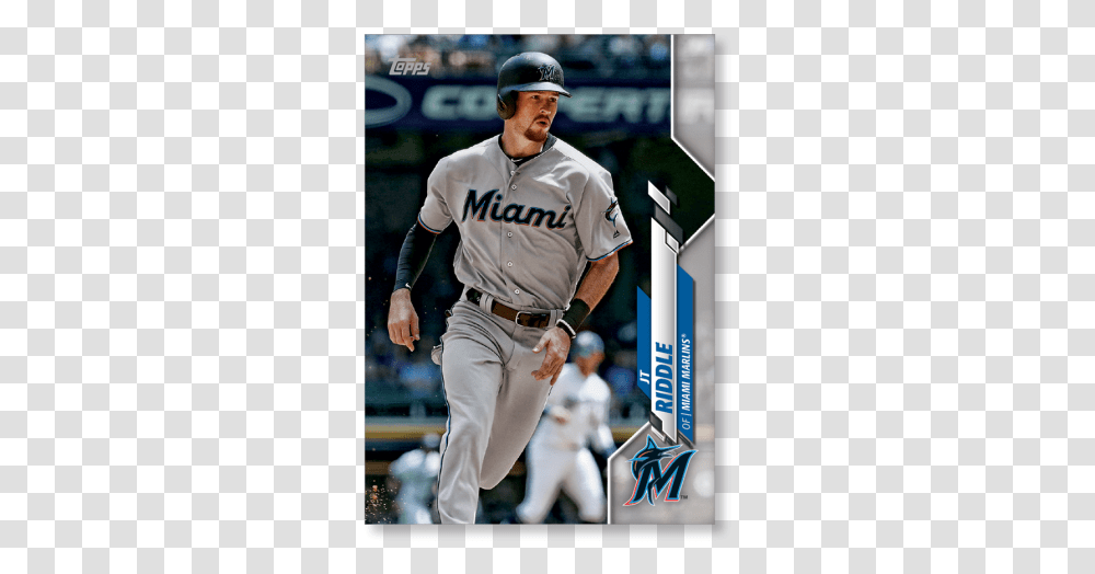 Jt Riddle 2020 Topps Series 1 Base Card Poster Baseball Player, Person, Athlete, Sport Transparent Png