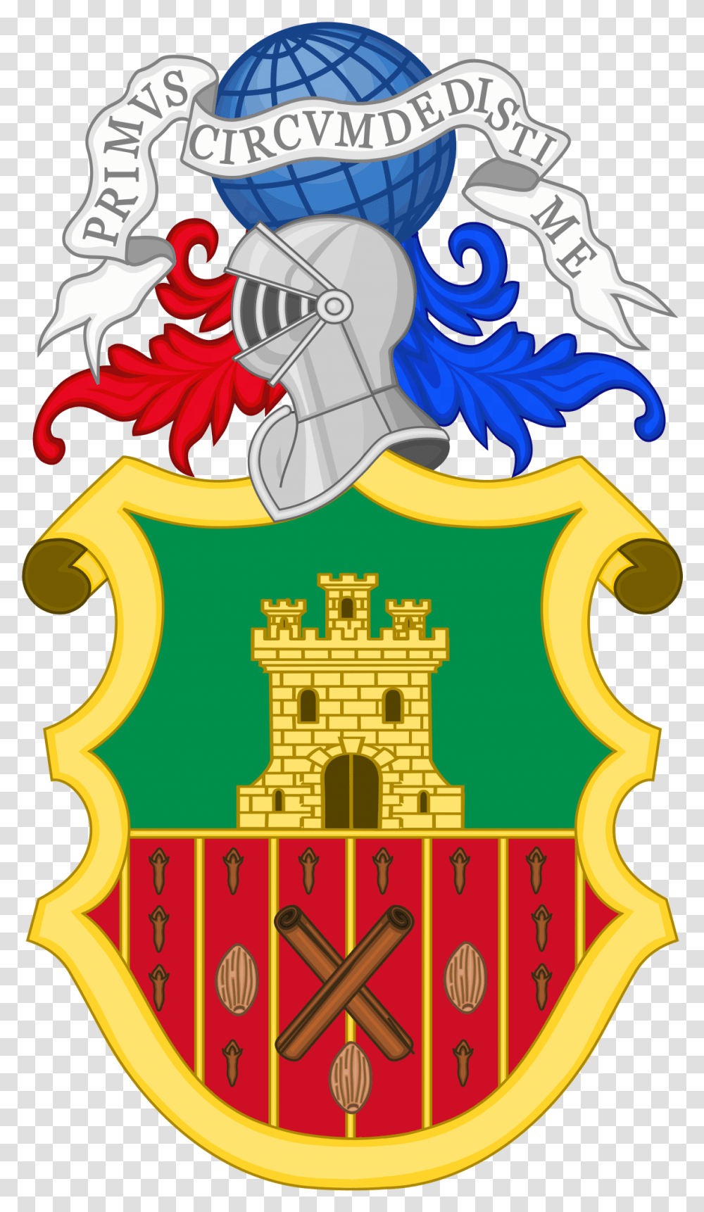 Juan Sebastian Elcano Coat Of Arms, Logo, Trademark, Emblem Transparent Png