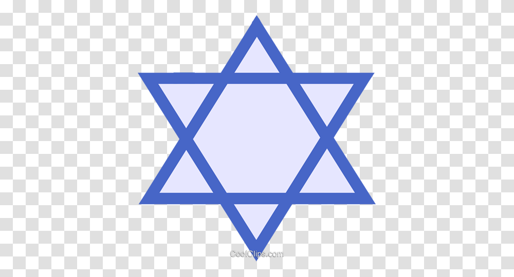 Judaism Star Of David Royalty Free Vector Clip Art Illustration, Star Symbol Transparent Png