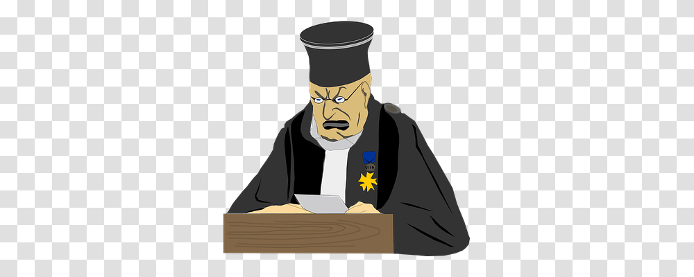 Judge Person, Human, Priest, Graduation Transparent Png