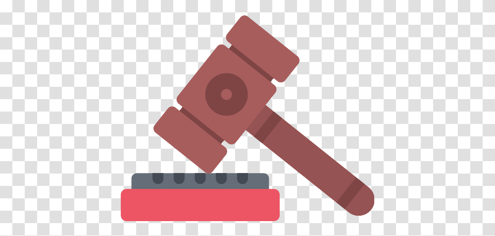 Judge Auction Icon Illustration, Hammer, Tool, Mallet, Axe Transparent Png