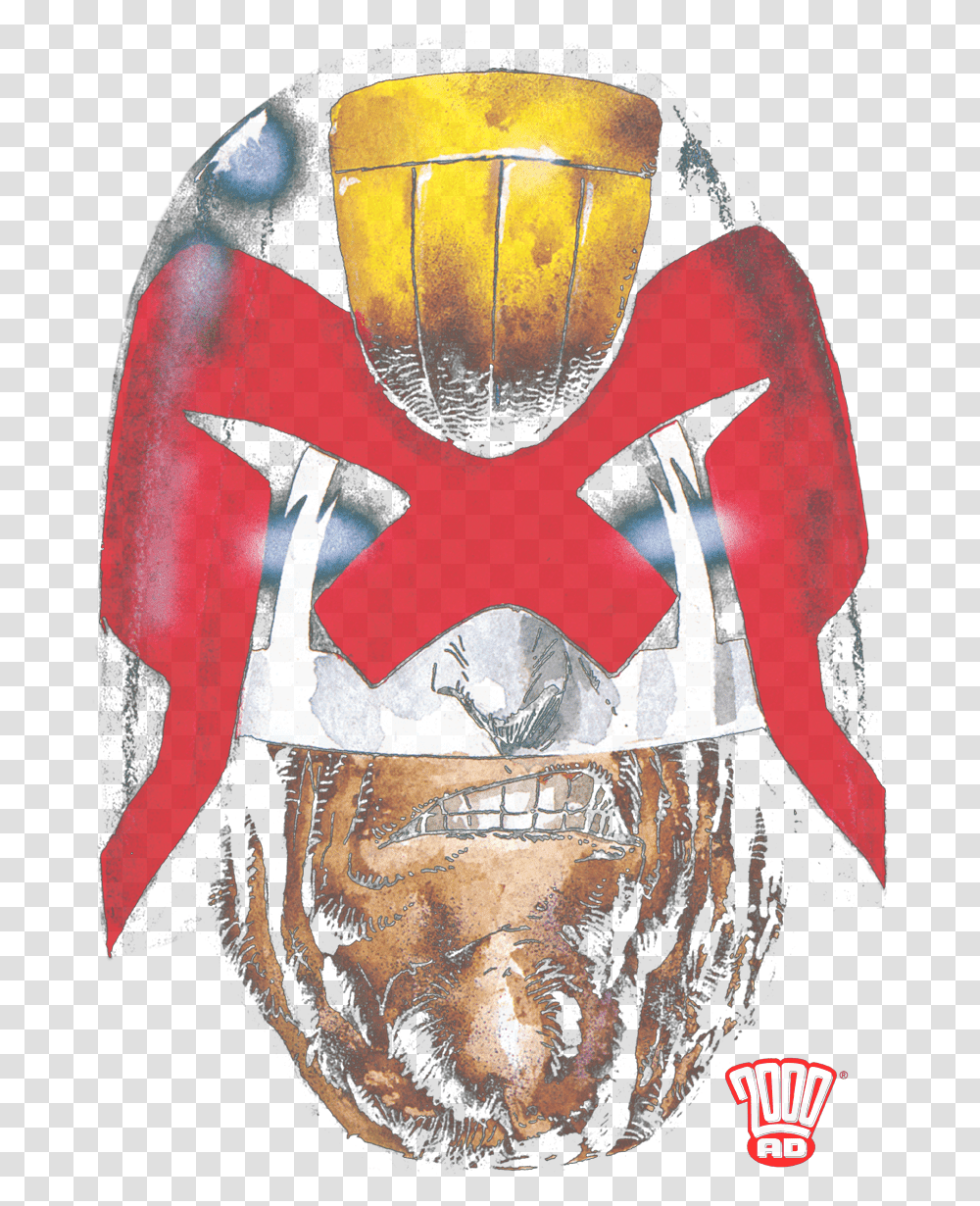 Judge Dredd Dredds Head Mens V For American Football, Art, Emblem, Symbol, Modern Art Transparent Png
