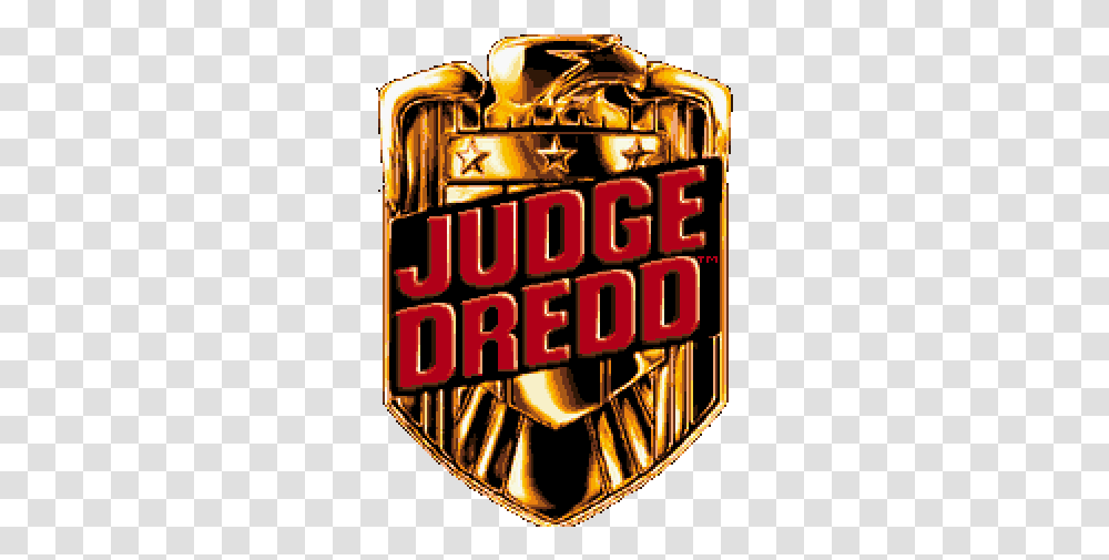 Judge Dredd Judge Dredd Logo, Word, Liquor, Alcohol, Beverage Transparent Png