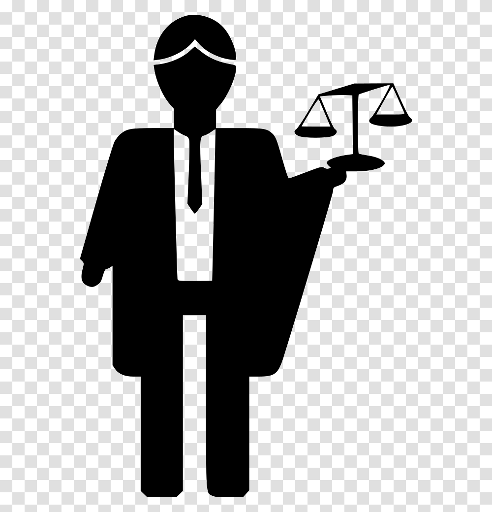 Judge Judge Icon Free, Priest, Silhouette, Stencil, Performer Transparent Png