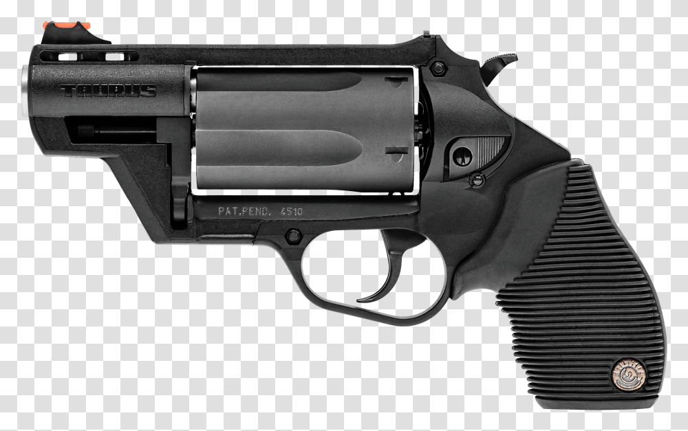 Judge Public Defender Polymer Revolvers Taurus Judge, Gun, Weapon, Weaponry, Handgun Transparent Png