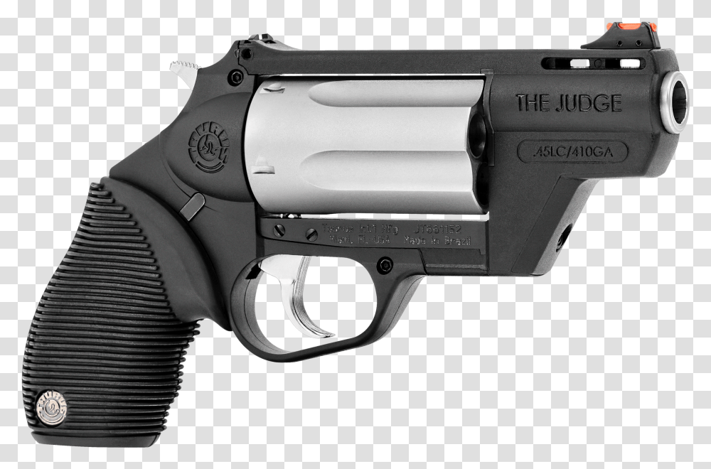 Judge Public Defender Polymer Revolvers Taurus Judge, Gun, Weapon, Weaponry, Handgun Transparent Png