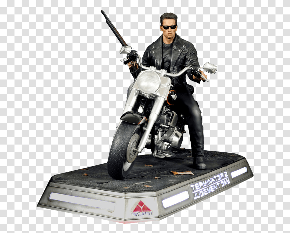 Judgment Day, Motorcycle, Vehicle, Transportation, Person Transparent Png
