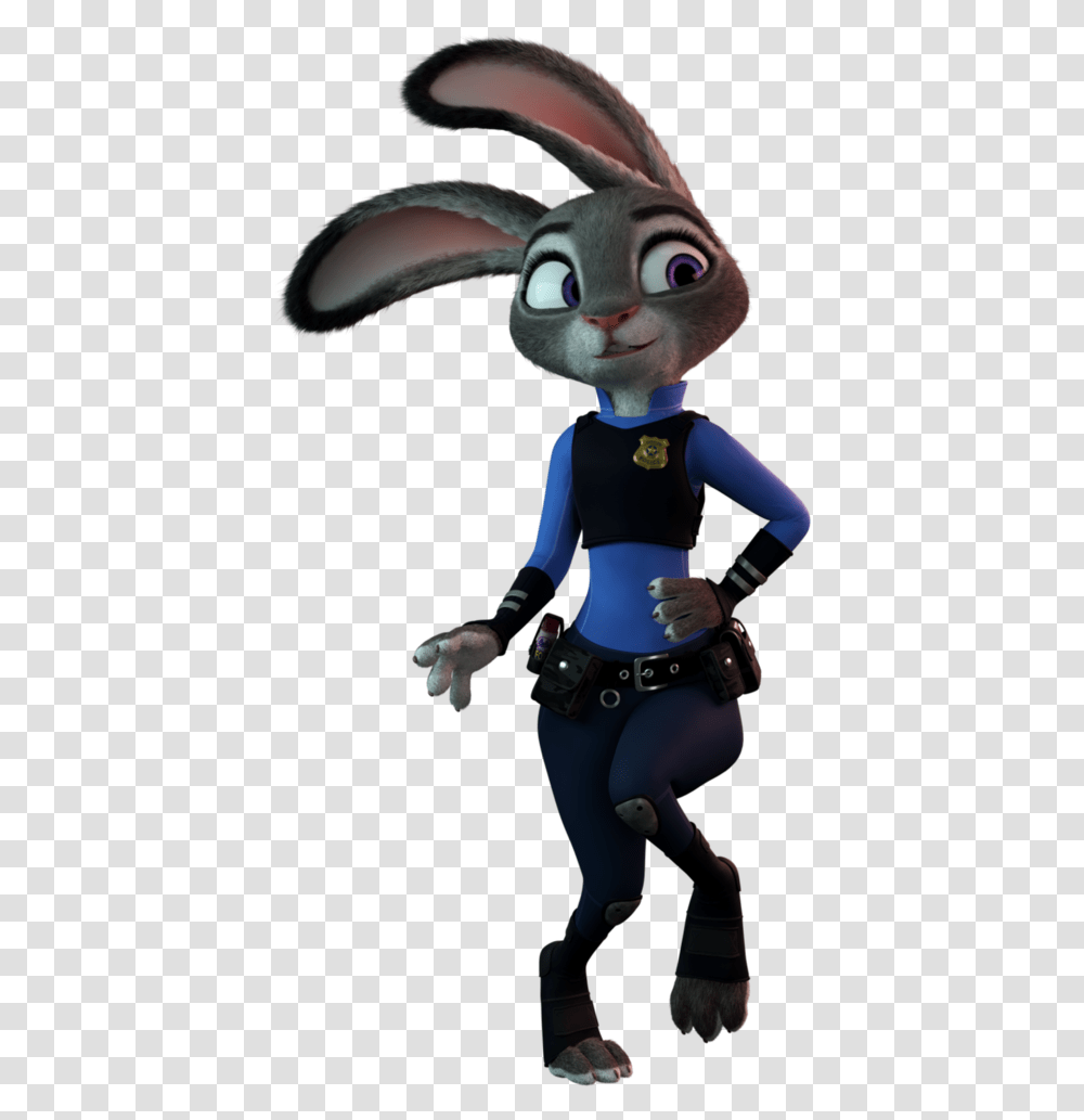 Judy Hopps By Nyte Lt. Judy Hopps, Figurine, Toy, Person, Human Transparent Png