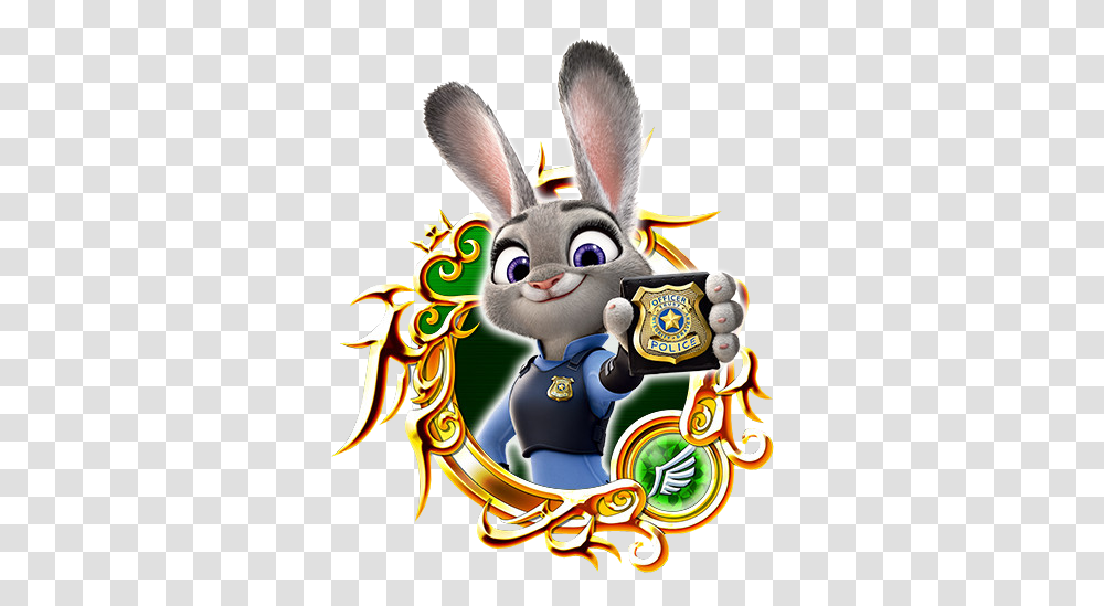 Judy Hopps Kingdom Hearts 2 Olette, Toy, Label, Text, Graphics Transparent Png