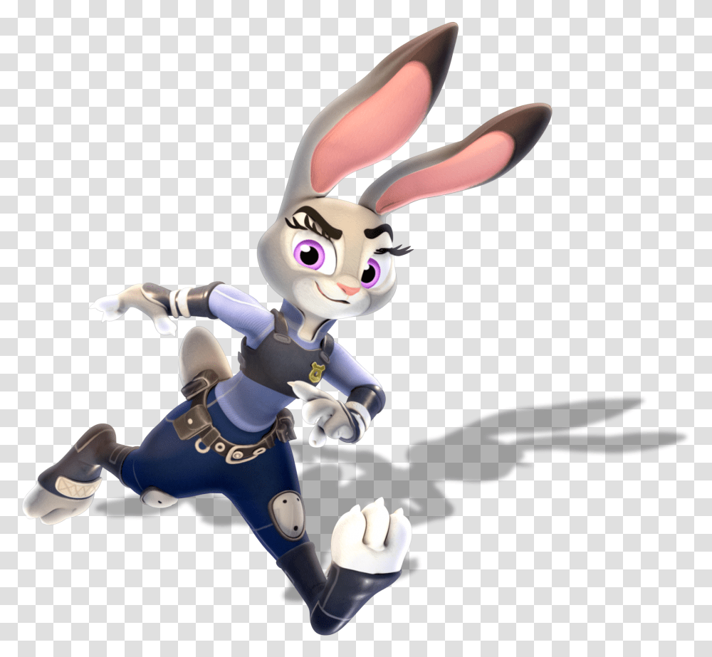 Judy Hopps Model, Person, People, Toy, Hand Transparent Png