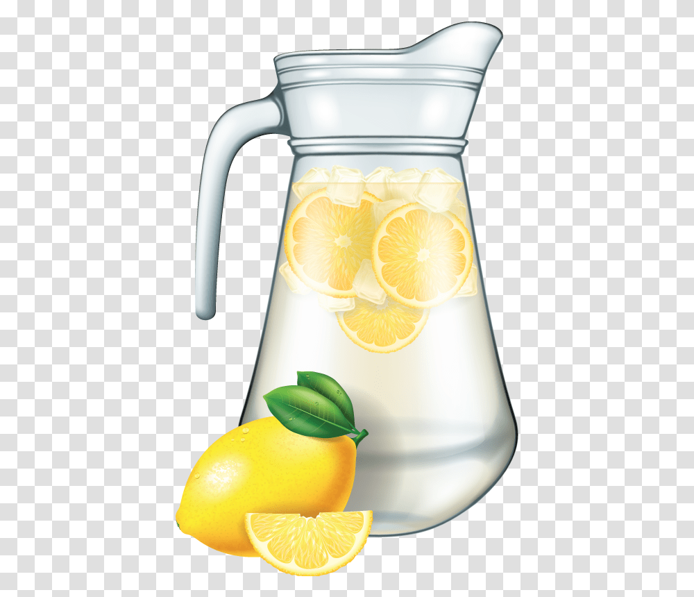 Jug Download Jug, Lemonade, Beverage, Drink, Plant Transparent Png