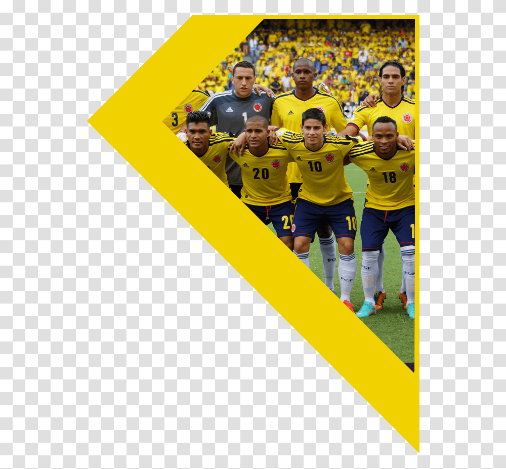 Jugadores Colombia Mundial 2014, Person, People, Team Transparent Png