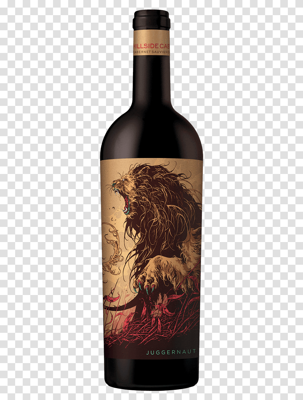 Juggernaut Hillside Cabernet Sauvignon, Alcohol, Beverage, Drink, Wine Transparent Png