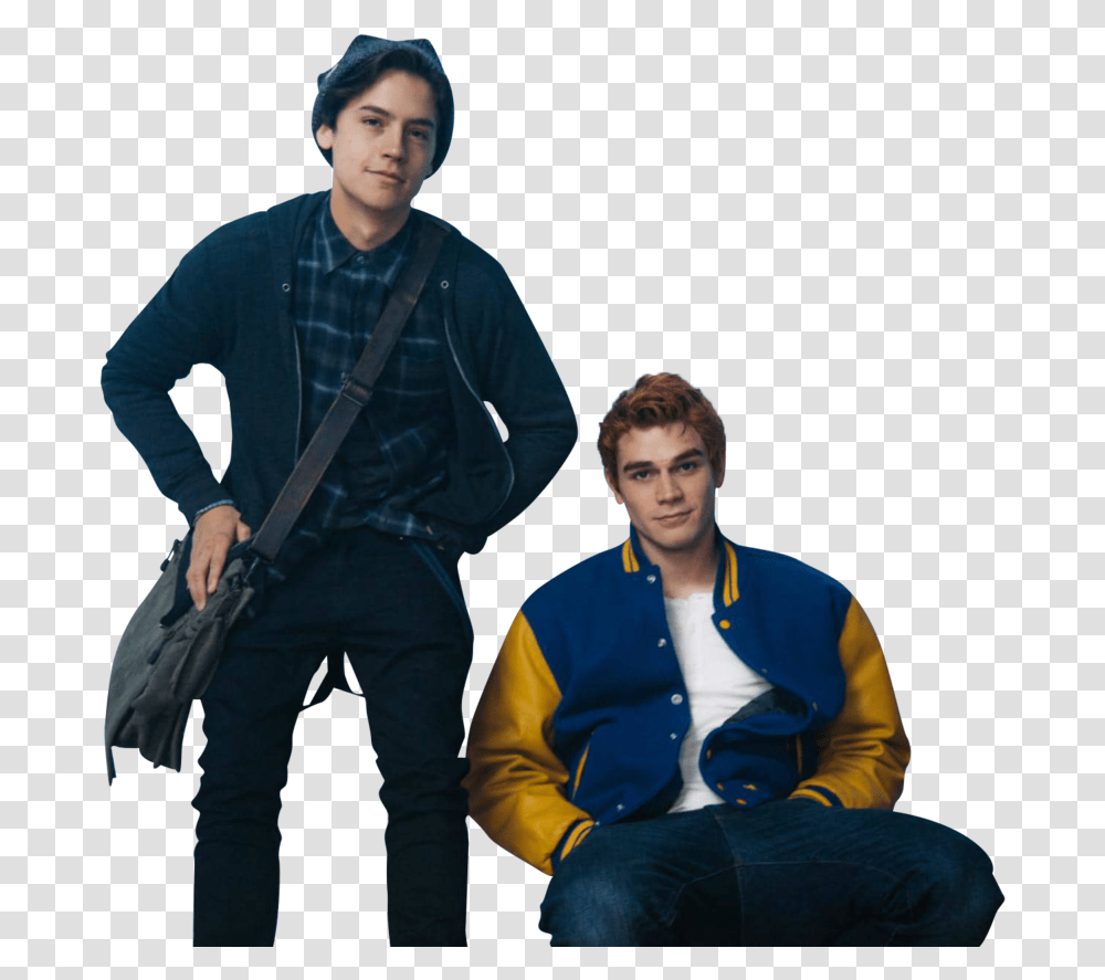 Jughead And Archie Edit, Person, Sleeve, Pants Transparent Png