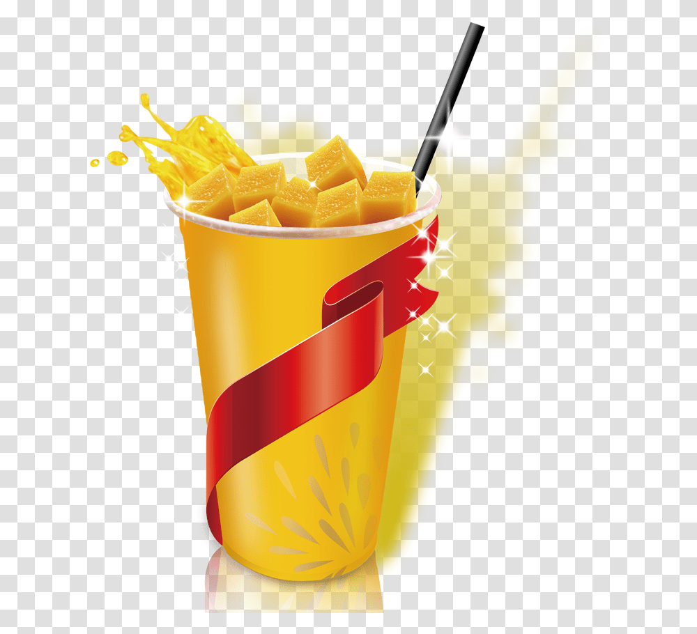 Jugo De Mango French Fries With Juice, Beverage, Drink, Orange Juice, Dynamite Transparent Png