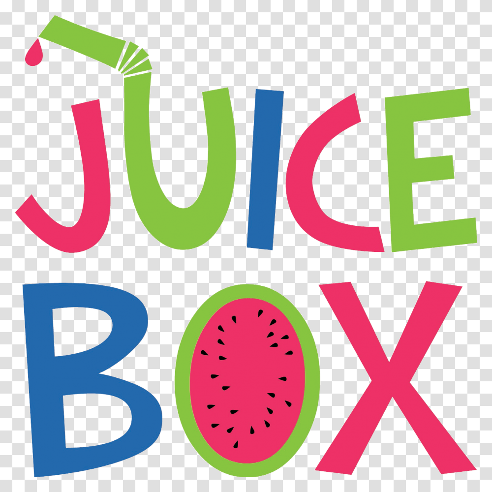 Juice Box Logo Juicebox Delaware, Text, Alphabet, Plant, Word Transparent Png