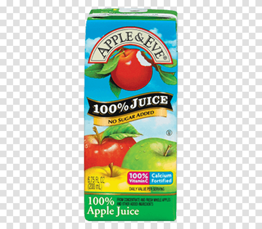 Juice Boxes Apple And Eve Apple Juice Box, Plant, Beverage, Food, Fruit Transparent Png