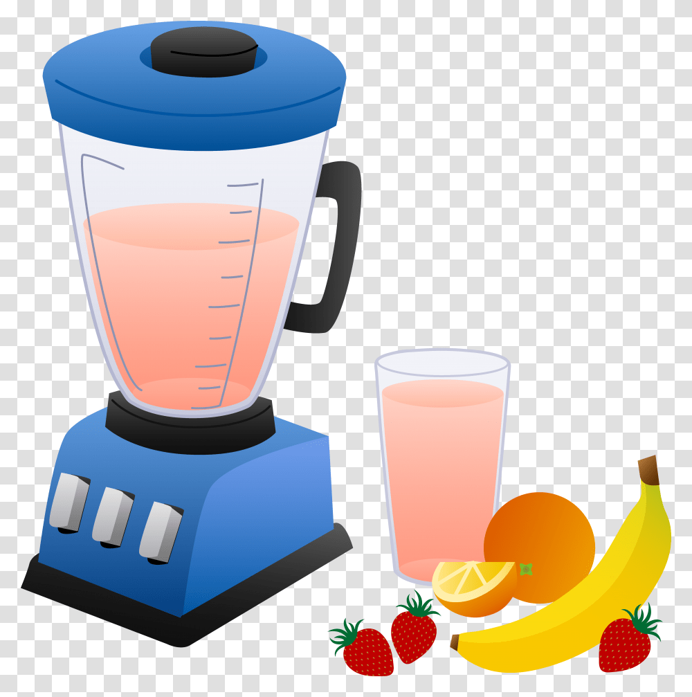 Juice Clipart Cartoon, Appliance, Blender, Mixer, Beverage Transparent Png