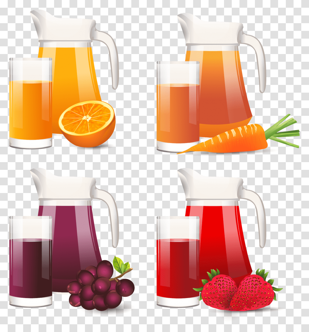 Juice Clipart Jug Orange Juice Grape Juice Beverage Drink Plant Stein Transparent Png Pngset Com