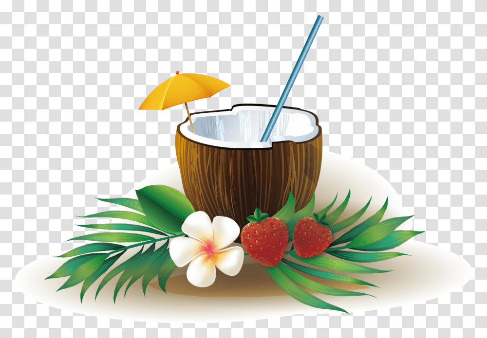 Juice Coconut Water Happy Eid Shrimp Curry Coconut Juice, Plant, Fruit, Food, Vegetable Transparent Png