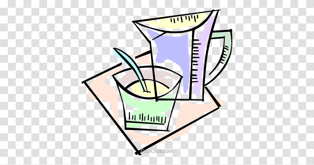 Juice Jug And Measuring Cup Royalty Free Vector Clip Art, Washing, Plot, Scale, Recycling Symbol Transparent Png