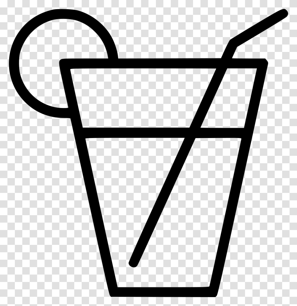 Juice Shake Icon, Triangle, Bow, Lawn Mower Transparent Png