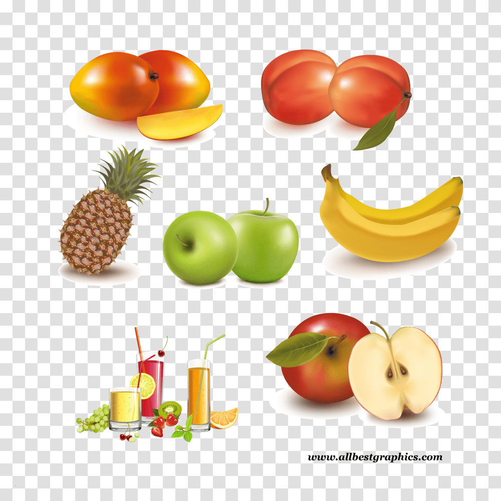 Juice Vector, Plant, Fruit, Food, Pineapple Transparent Png