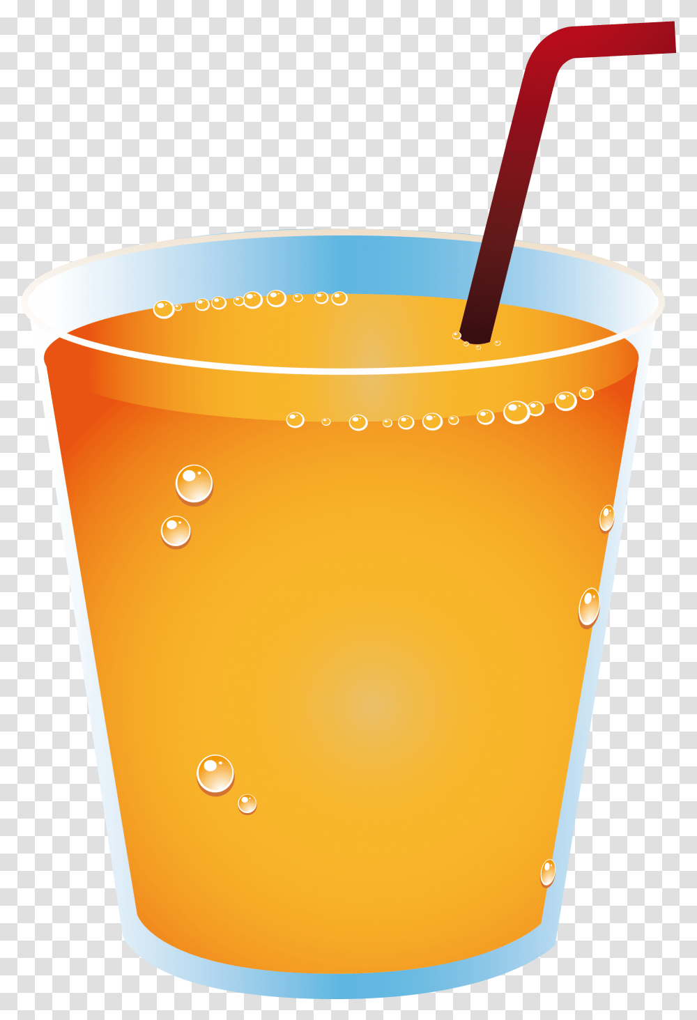 Juice Vector Straw & Clipart Free Download Ywd Cartoon Orange Juice, Beverage, Drink Transparent Png