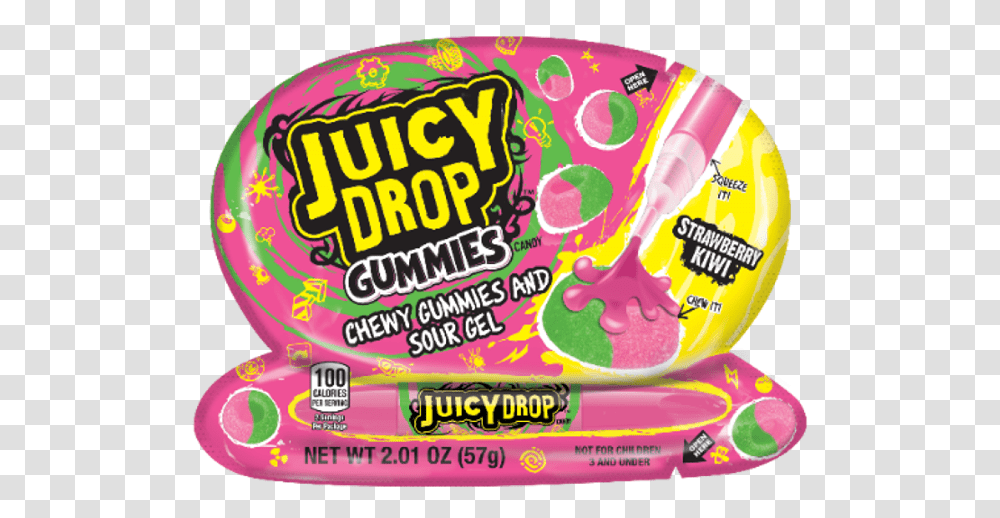 Juicy Drop Gummies Blue, Sweets, Food, Confectionery, Word Transparent Png