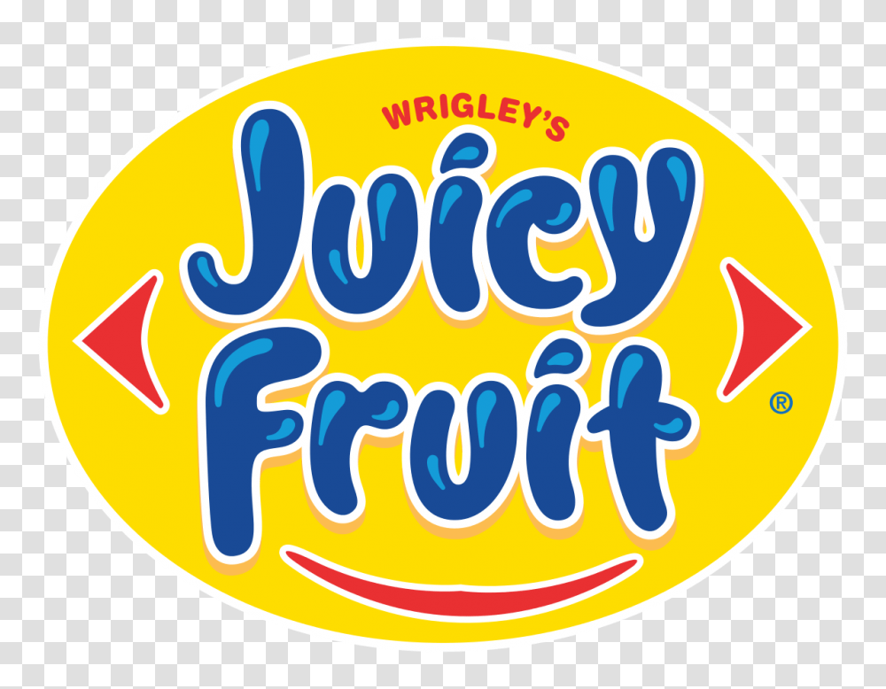 Juicy Fruit, Label, Sticker, Sweets Transparent Png