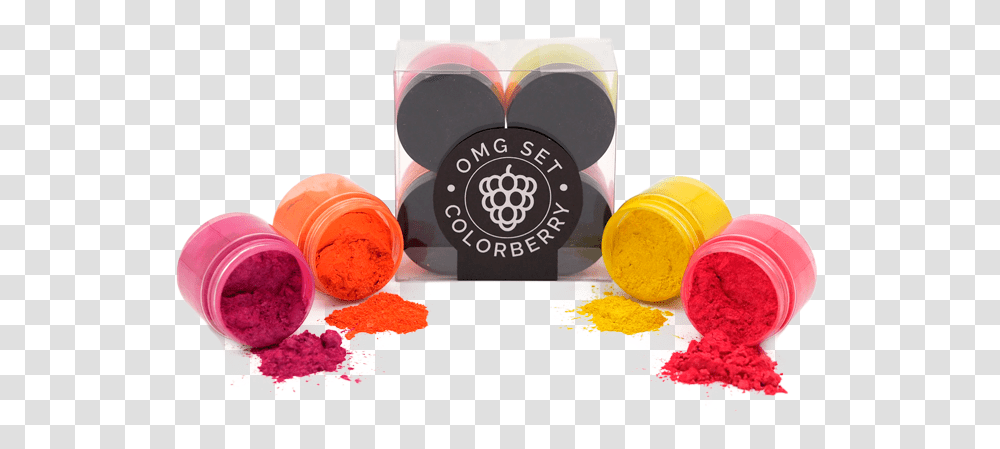 Juicy Omg Set 4 X 25 Gr Party Supply, Paint Container, Wax Seal, Dye, Powder Transparent Png