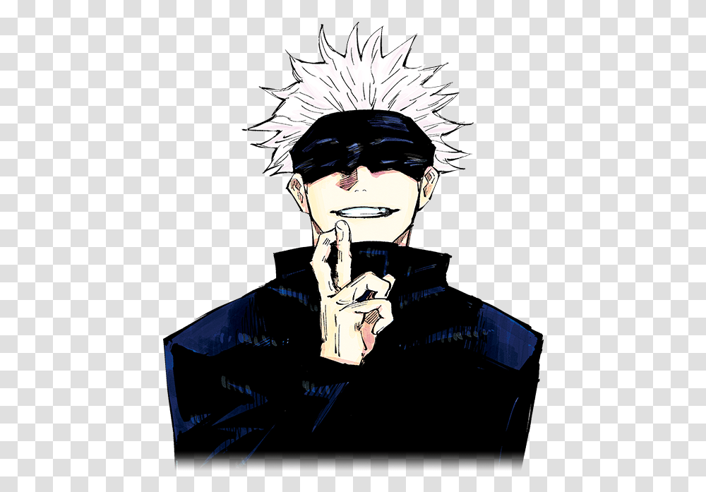 Jujutsu Kaisen Wiki Jujutsu Kaisen Satoru Gojo, Manga, Comics, Book, Person Transparent Png