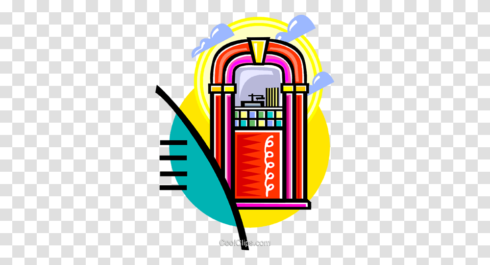Jukebox Royalty Free Vector Clip Art Illustration, Gas Pump, Machine, Purple Transparent Png