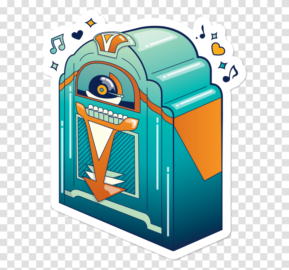 Jukebox Sticker Iso, Slot, Gambling Transparent Png