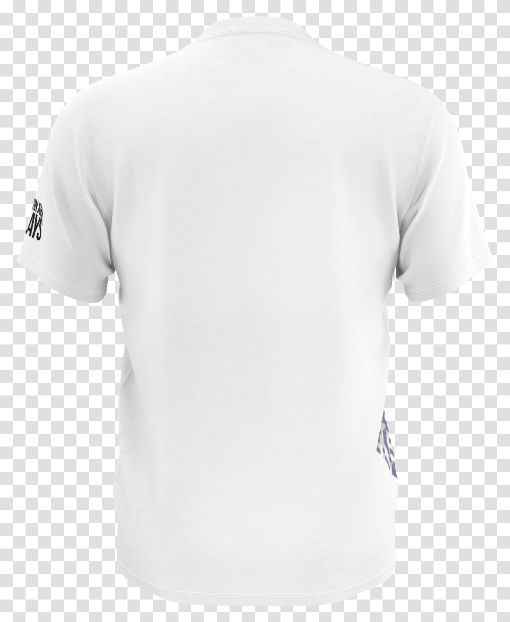 Juko Rugby Evolution Wall Sticker Decal Medium 90cm White Polo Shirt Back View, Apparel, T-Shirt, Person Transparent Png