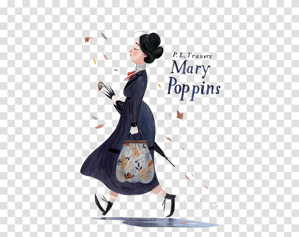 Julia Sarda Illustration Mary Poppins, Person, Poster, Advertisement Transparent Png